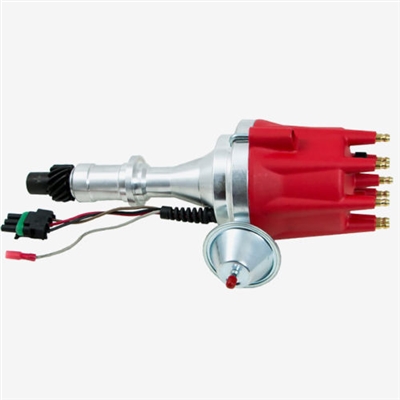 Pontiac V8 Pro Series Ready to Run Distributor red cap