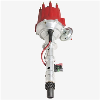 Chevy BB 348 409 V8 Pro Series Ready to Run Distributor red cap
