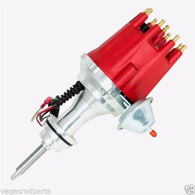 Chrysler SB 318 360 V8 Pro Series Ready to Run Distributor red cap