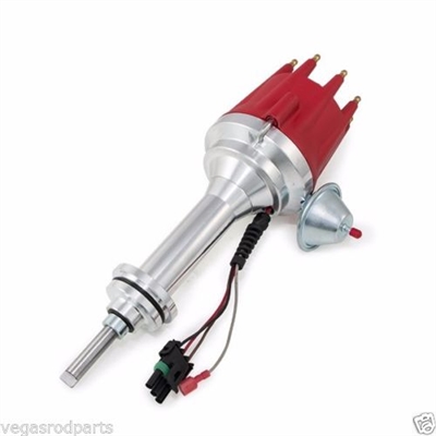 Chrysler BB 383 400 V8 Pro Series Ready to Run Distributor dodge mopar red cap