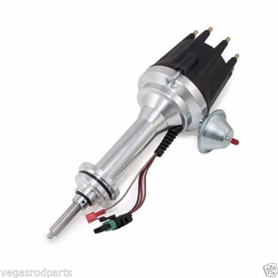Chrysler BB 383 400 V8 Pro Series Ready to Run Distributor dodge mopar black cap