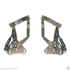1967 1968 1969 1970 1971 1972 Chevy Truck Billet Aluminum Hood Hinges Polished