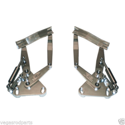 1967 1968 1969 1970 1971 1972 Chevy Truck Billet Aluminum Hood Hinges Polished