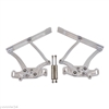1962 CHEVY IMPALA BILLET HOOD HINGES machined MADE IN U.S.A. BILLET ALUMINUM