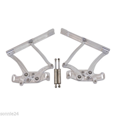 1962 CHEVY IMPALA BILLET HOOD HINGES machined MADE IN U.S.A. BILLET ALUMINUM