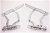 1963 1964 Chevy Impala Billet Aluminum Hood Hinges Machined Finish Chevrolet
