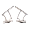 1969 1970 CHEVY IMPALA BILLET ALUMINUM HOOD HINGES MACHINED