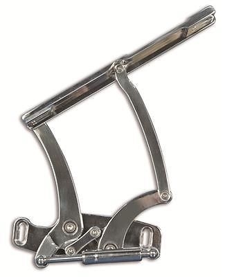 67 68 69 Chevy Camaro Billet Aluminum Hood Hinges Polished Pair