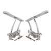 1967 1968 1969 PONITAC FIREBIRD BILLET HOOD HINGES POLISHED Aluminum