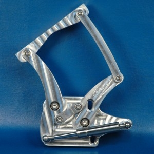 1967 1968 1969 1970 Mercury Cougar Billet Aluminum Hood Hinges Machined finish