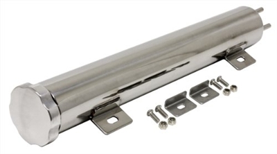 2x10" Stainless Radiator Over Flow Tank
