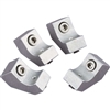 Centerbolt SBC Spark Plug Wire Loom Bracket Kit center bolt aluminm