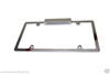 Chrome License Plate Frame Universal billet aluminum lighted