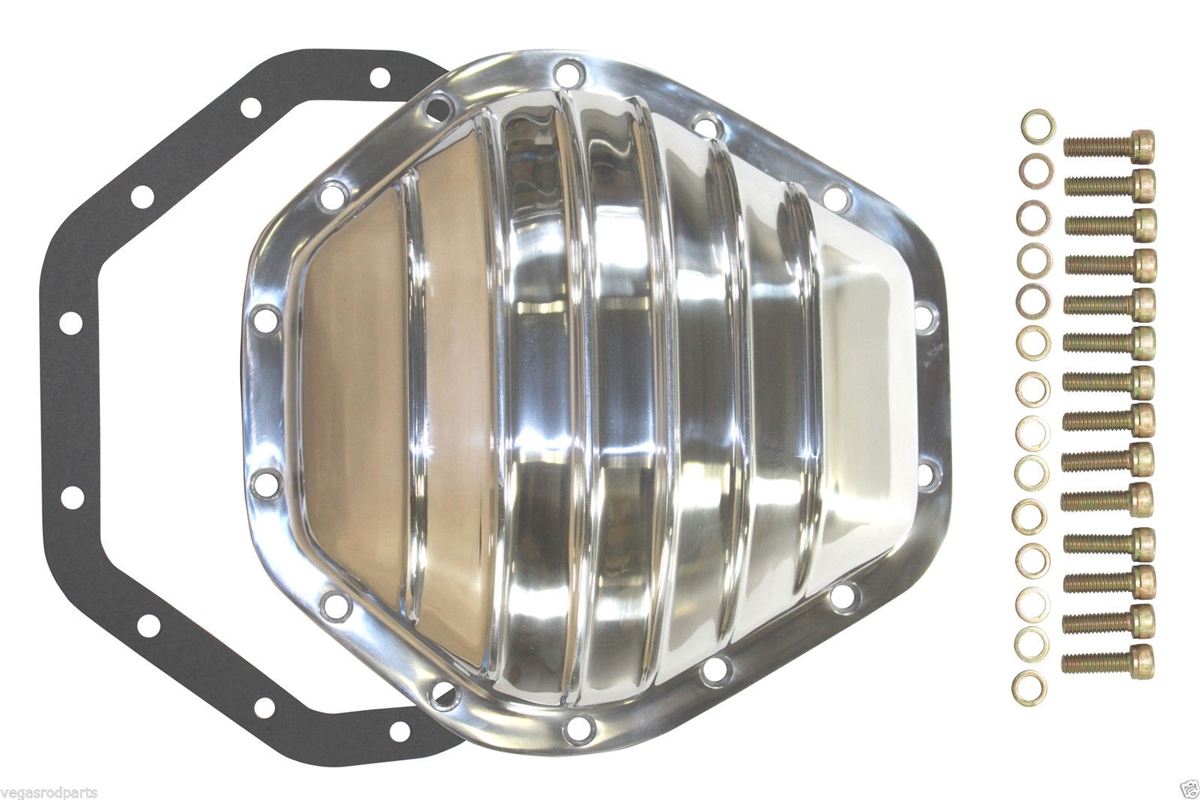 Chrome Chevy GMC Truck 10.5" Corp 14 Bolt Differential Cover W/ Bolts & Gasket 