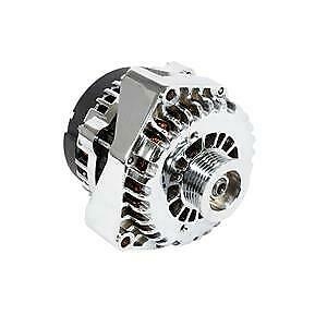 TSP GM/Chevy AD244 Style High Output 220 Amp Alternator LS 4-pin Chrome