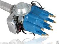 TSP Ready to Run Distributor CHEVY SB/BB V8 ENGINES- BLUE CAP