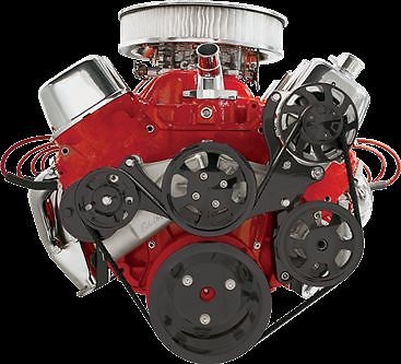 thumbnail image 2 of BBC Chevy 454/496 Engine Dress Up Kit – Front Accessory Kit Includes WP, ALT, Pulleys 2 of 5