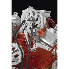 Small Block Chevy Independent Top Mount Alternator Bracket GM long water pump