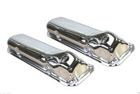 1969-82 FORD 351C 351M 400M BOSS 302 STEEL VALVE COVERS CHROME cleavland