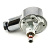Chevy Chrome steel power steering pump Chevrolet GM Saginaw key way teardrop