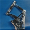 1957 Chevy Billet Aluminum Hood Hinges Machined Bel Air tri-five polished