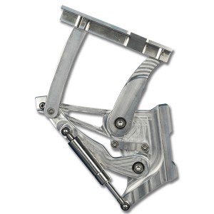 1957 Chevy Billet Aluminum Hood Hinges Machined Bel Air tri-five