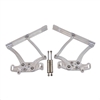 1968 CHEVY IMPALA BILLET ALUMINUM HOOD HINGES MACHINED CHEVROLET