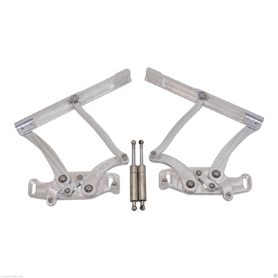 1968 CHEVY IMPALA BILLET ALUMINUM HOOD HINGES MACHINED CHEVROLET
