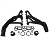 Chevy Truck Header Set black Coated Steel Chevy GMC Small Block c 10 long 350