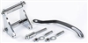 Chevy Power steering Bracket kit set for short or long water pump chrome steel small  block chevy