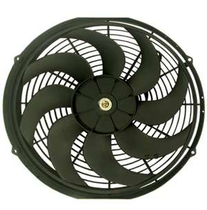 Universal Radiator Cooling Fans 12 inch with Curved s  Blades