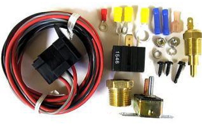 Universal Fan Relay with Thermostat chevy ford 50 amp