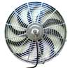 Chrome 12 " inch HIGH PERFORMANCE ELECTRIC RADIATOR COOLING FAN Curved