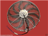 Chrome 16 " inch HIGH PERFORMANCE ELECTRIC RADIATOR COOLING FAN Curved BLADE