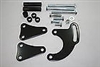 Small Block Chevy Power Steering Bracket Set 350 305 400 Long Water Pump black