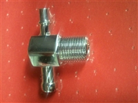 Intake Manifold Vacuum Pipe T Steel Chrome fitting 3/8 Universal TEE