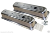 Ball Milled Small block Chevy Tall Center bolt Valve Cover 350 305 Chevrolet