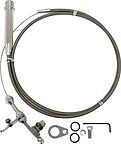 Chevy stainless steel kick down throttle dented cable 700 r4 GM transmission