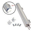 2x13" aluminum radiator over flow tank reservoir radiator spit puke tank bottle