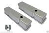 Polished Aluminum Small Block Chevy Valve Cover Set 305 350 327 400 Chevrolet
