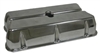 Polished Aluminum short Valve Cover smooth