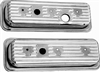 Chrome Steel Center Bolt Valve Covers Baffled Chevy V6 4.3L 6 cy chevy chevrolet