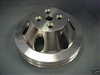 Big Block Chevy Chevrolet Aluminum Water pump Pulley Double 2 groove billet 454