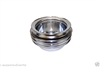Chrome Plated Steel Crankshaft Pulley ford 289 1965 - 1966 3 bolt holes v 8
