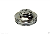 Chrome Water Pump Pulley Ford 289 double 2 goove chrome steel mustang falcon