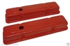 Orange Chevy Valve Cover 283 305 327 350 steel short style chevrolet