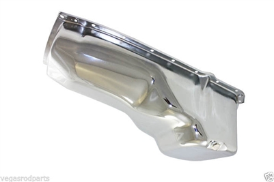Oil Pan Steel Chrome Plated Oldsmobile 350 400 403 425 455 cutlass olds