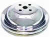 Water Pump Pulley Steel Chrome steel Double Groove BBC Short chevy 396 454