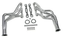Chevy Truck Header Set chrome Steel Chevy GMC Small Block