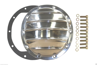 Differential Cover polished aluminum GM 8.5" Truck car 10 bolt camaro chevy